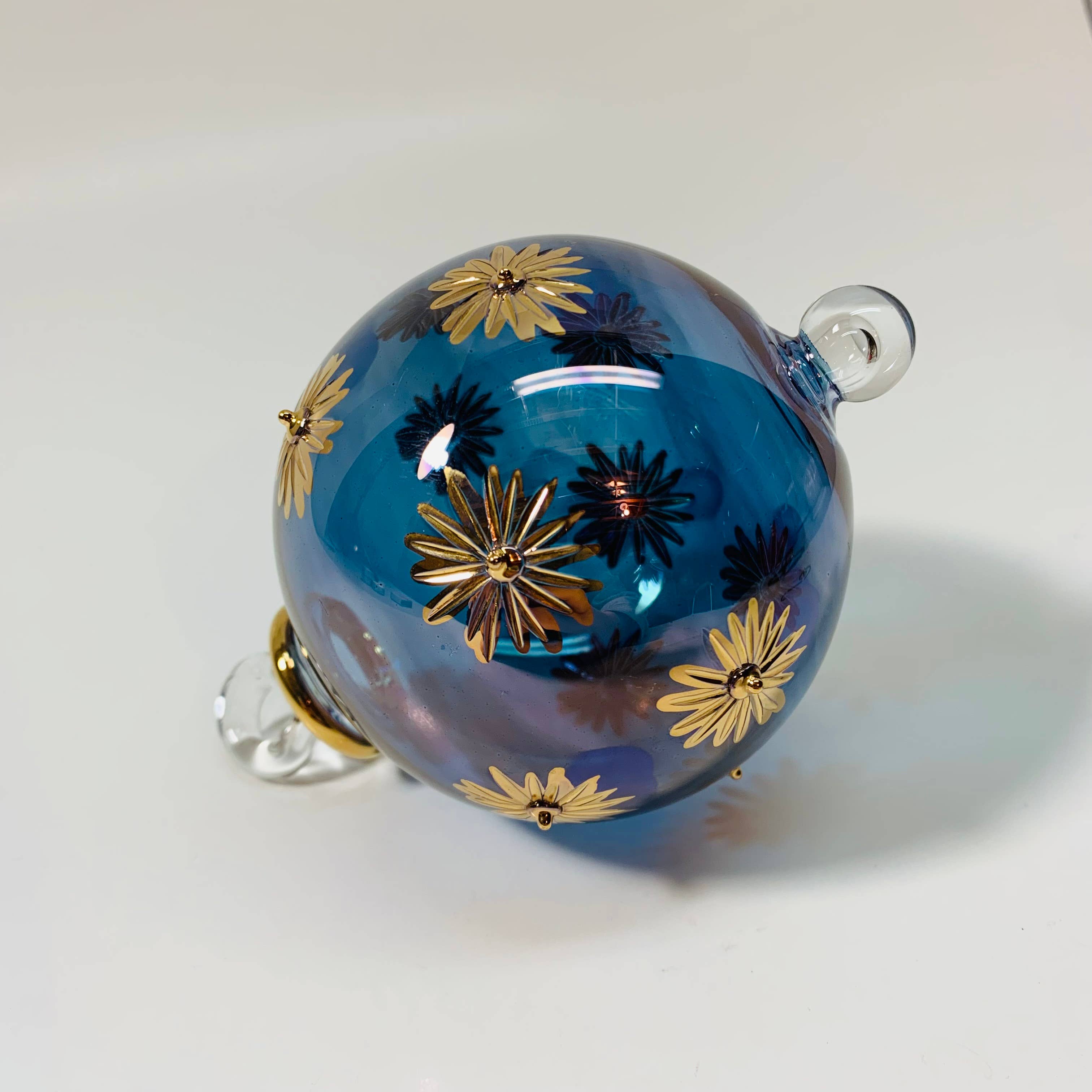Dandarah - Wholesale Ornament - Blown Glass Ornament - Starry Blue Sky2
