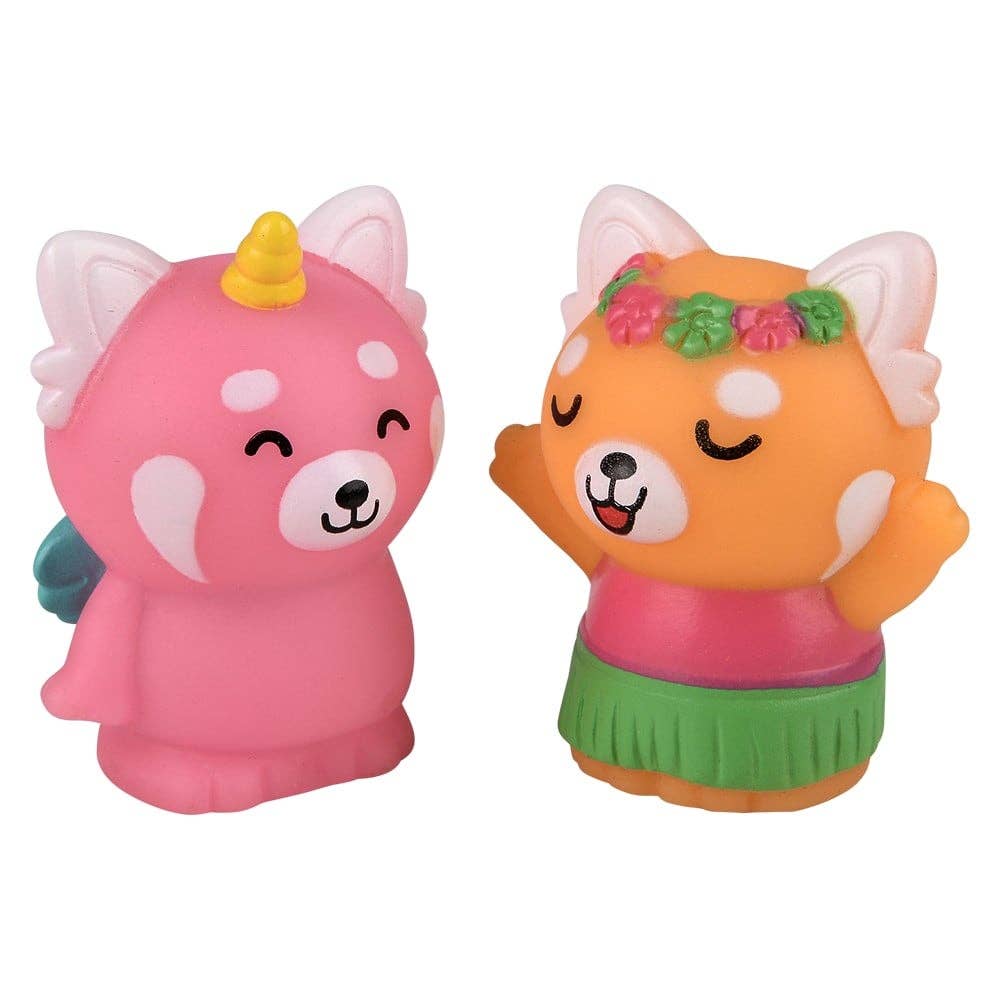 La Luna Bella - Toys - Wholesale Classic Toy - Kids - 2" Red Panda Rubber Characters - LLB Toys2