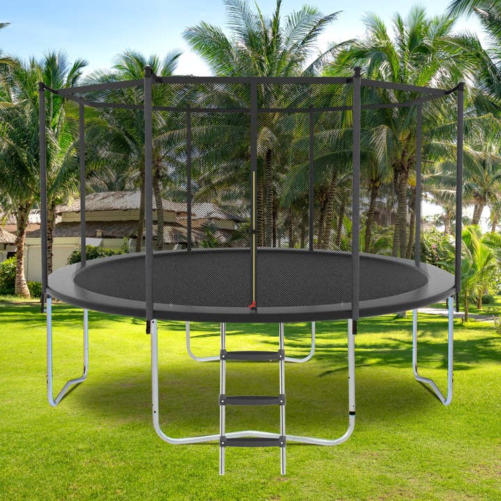 39F Inc. - Wholesale Sporting Game - Kids & Baby - 8FT Outdoor Trampoline with Safety Net, Heavy Duty Jump Mat6