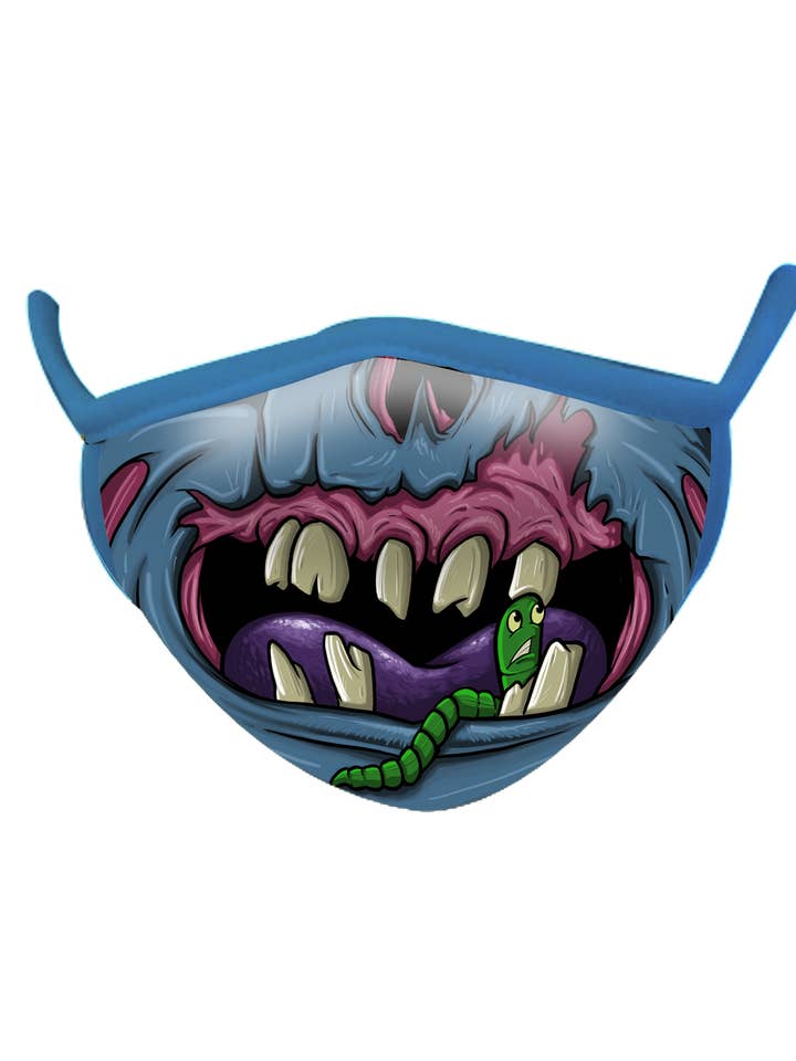 Wild Republic - Wholesale Costume - Kids - Zombie Wild Smiles Youth Face Mask