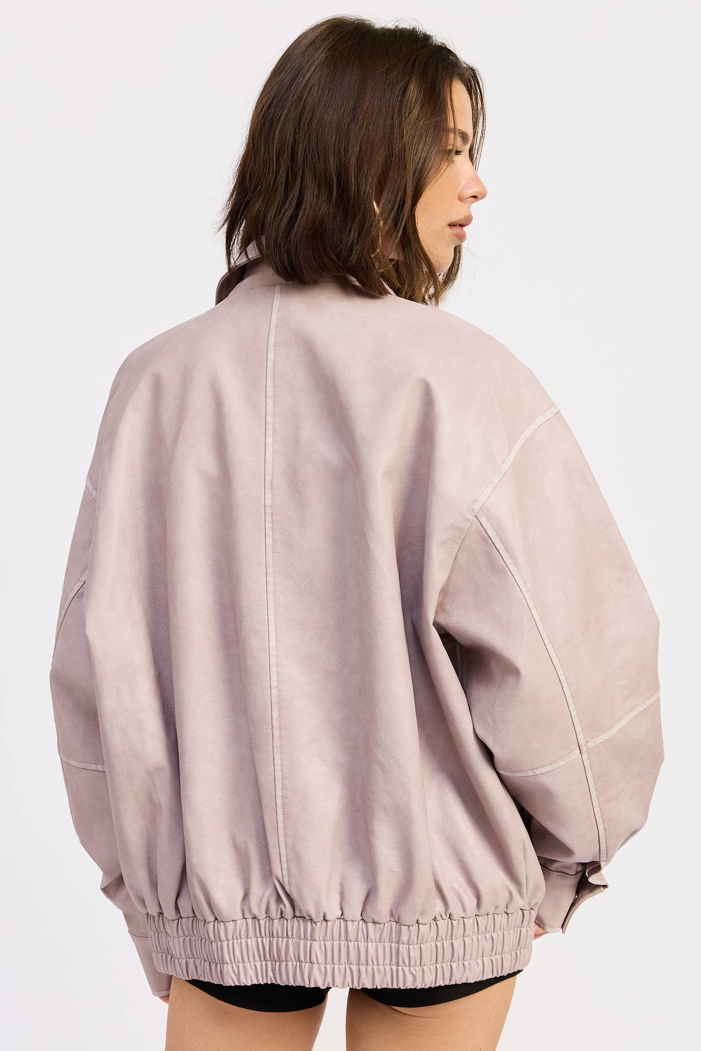 Emory Park - Vente Bombers – femme - Veste bomber oversize vintage en PU16