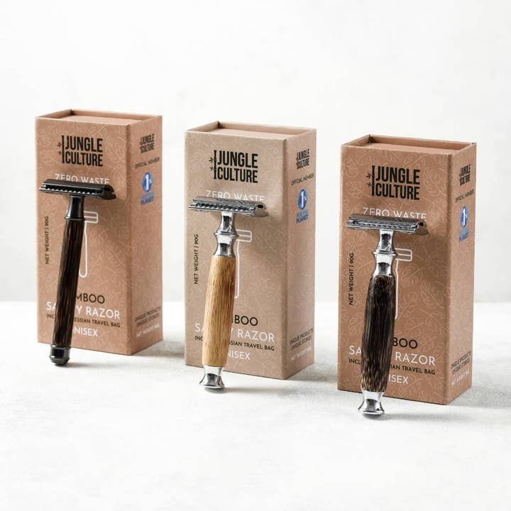 Jungle Culture - Wholesale Razor - Bamboo Safety Razor - Unisex Eco-Friendly Razors, Zero Waste