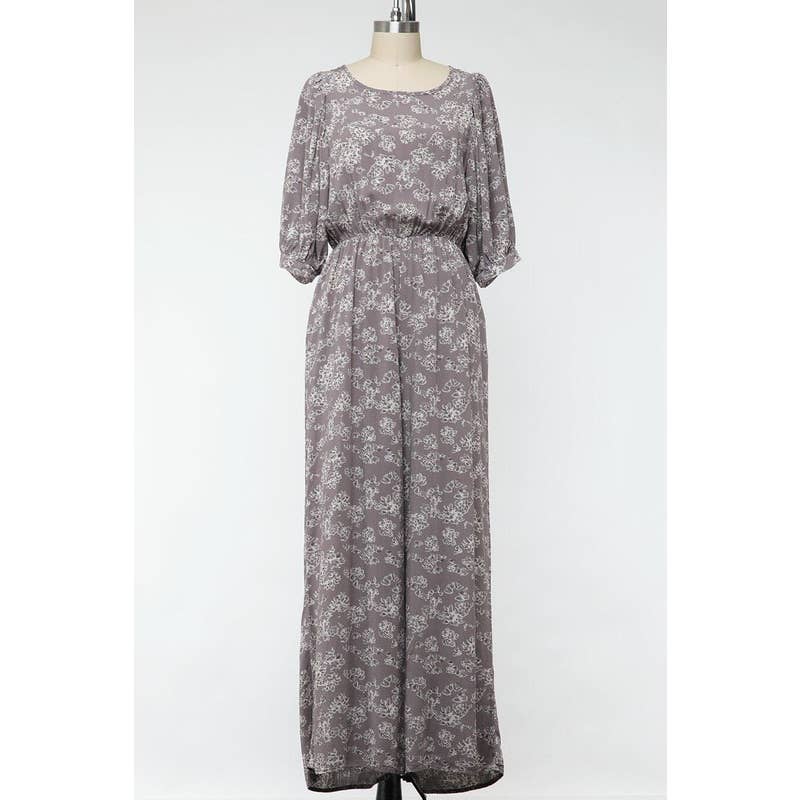 IVE - Wholesale Jumpsuit - Women's - Floral Printed Woven Jumpsuit0