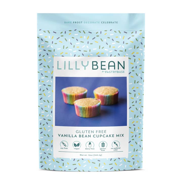 LillyBean Baking - Wholesale Cake Mix - Vanilla Bean Cupcake Mix (Vegan & Gluten-Free)