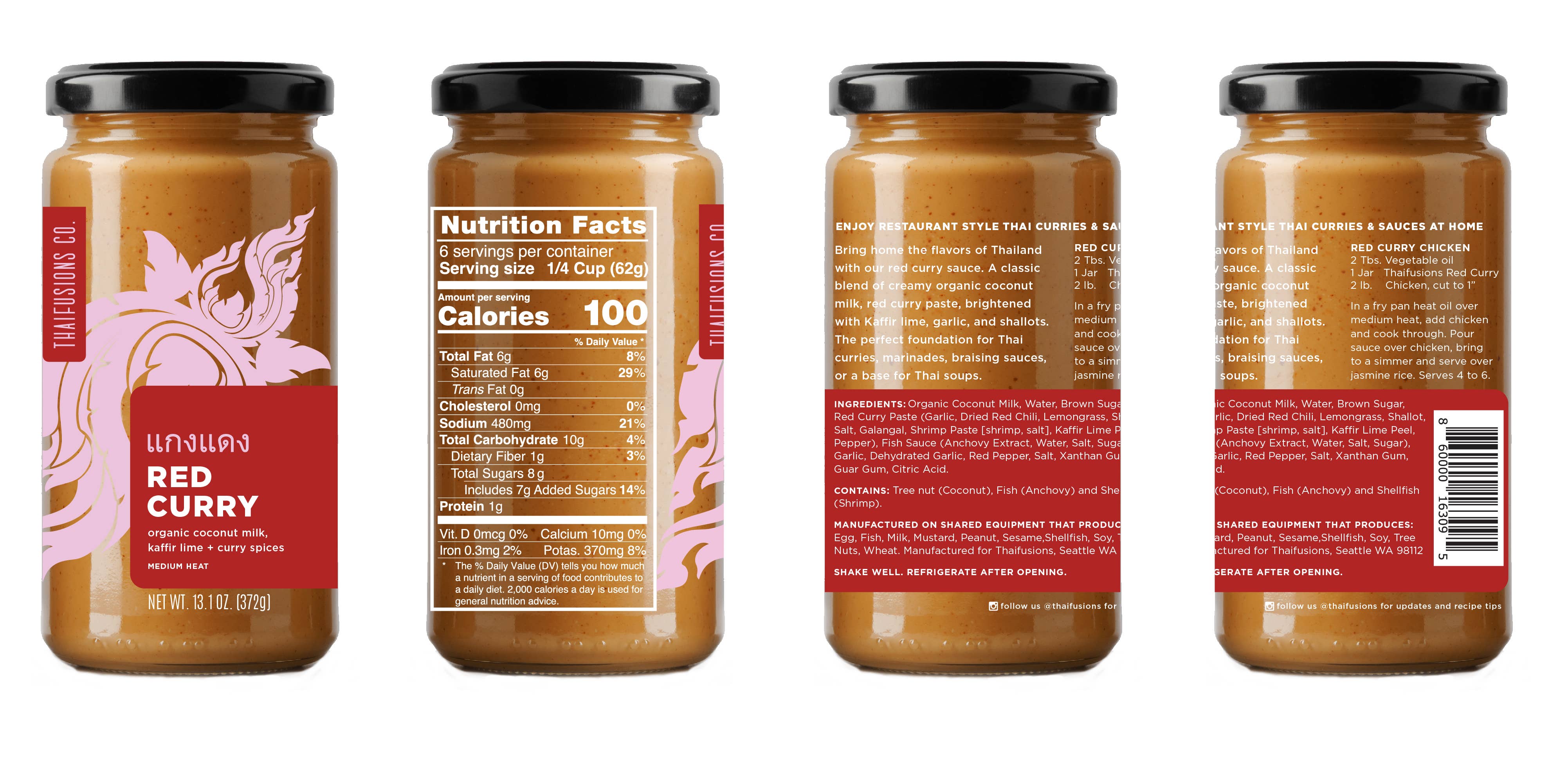 Thaifusions - Wholesale Sauce - Thai Red Curry Sauce | Thaifusions1