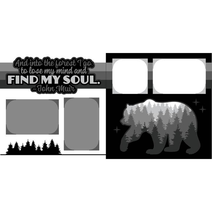 And into the forest I go for wholesale by Scrapbook Concierge