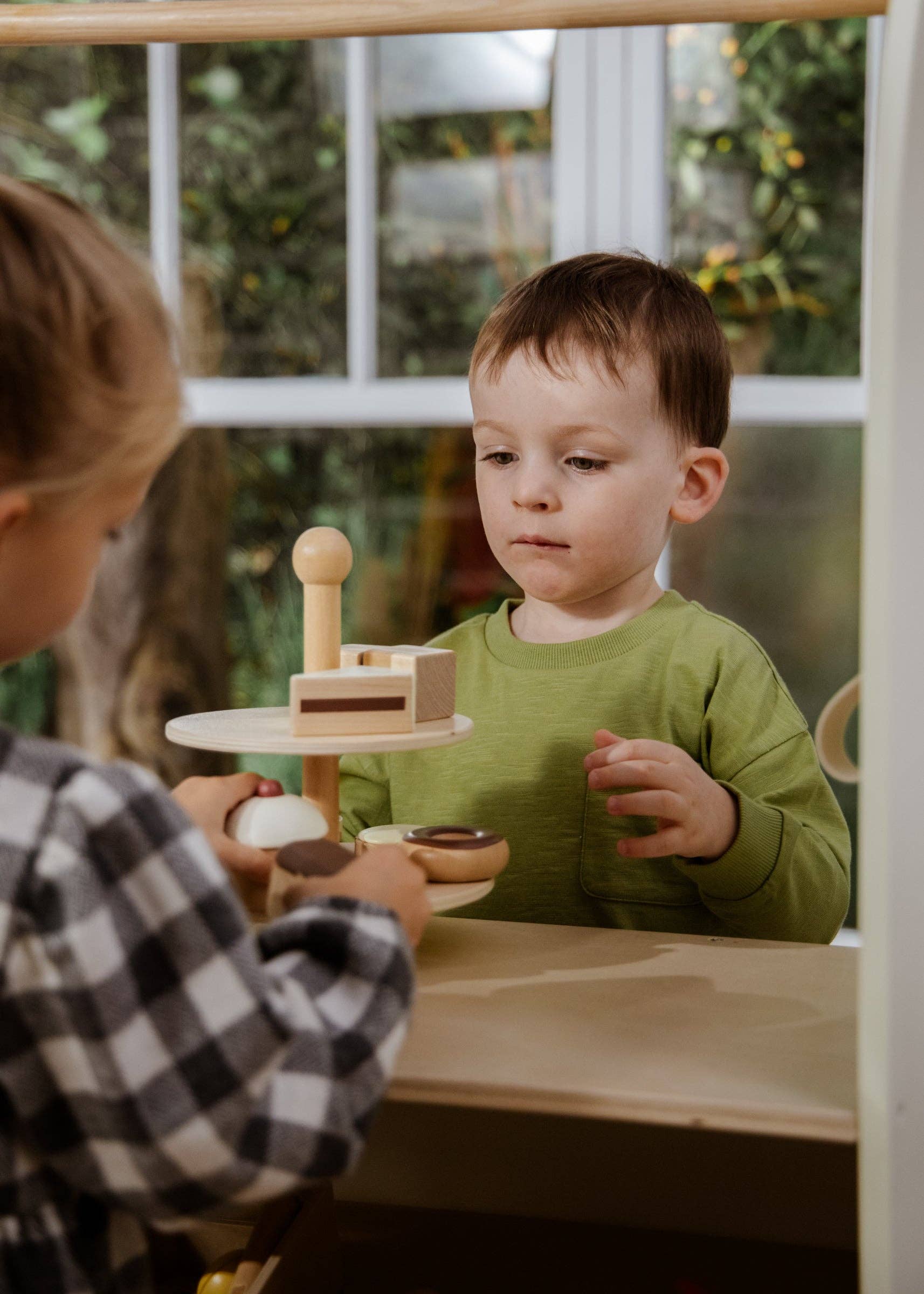 Coco Village - Wholesale Wood Toy - Kids - Wooden Desserts Tower3