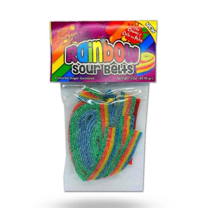 Cintos de Azedo Arco-Íris Parga 3oz - 20ct por atacado de I Got Your Candy