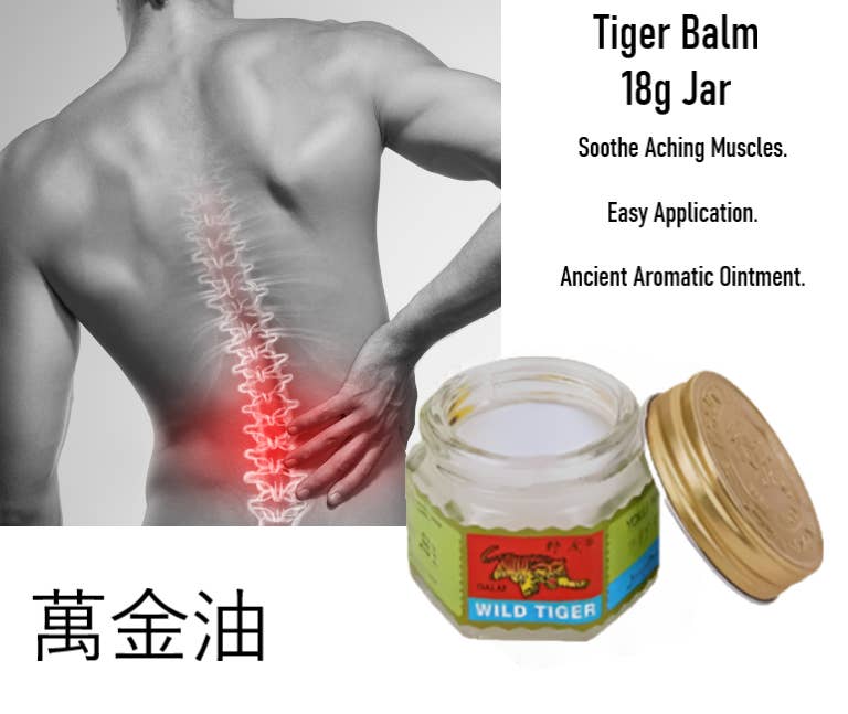 My Wholesale Warehouse - Wholesale Healing salve/balm/cream - Glamza Tiger Balm 18 Gram