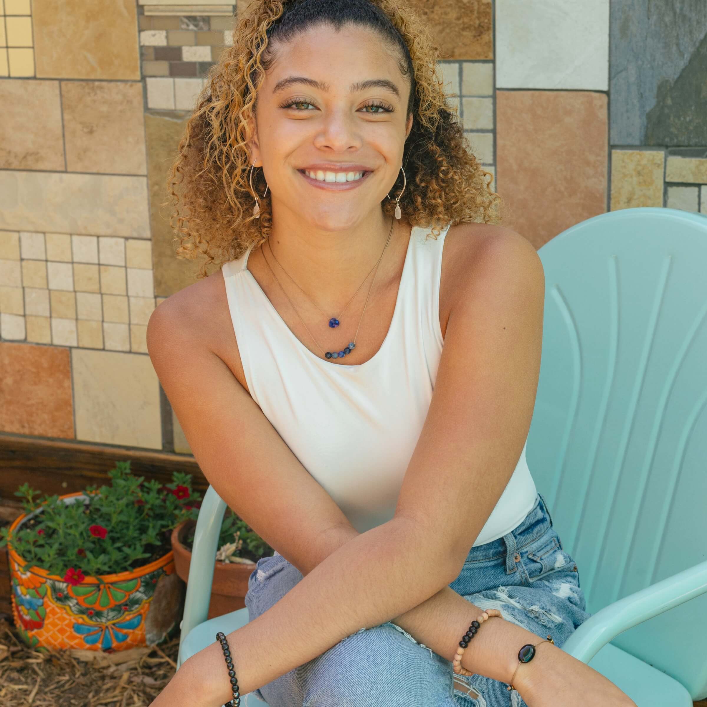 SoulKu - Wholesale Beaded/Pearl Necklace - Sodalite Intention Necklace for Confidence2