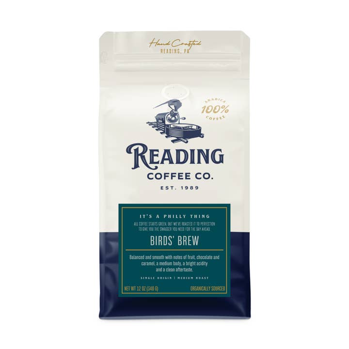 Birds' Brew Coffee Blend for the Philadelphia Eagles! for wholesale by Reading Coffee Company