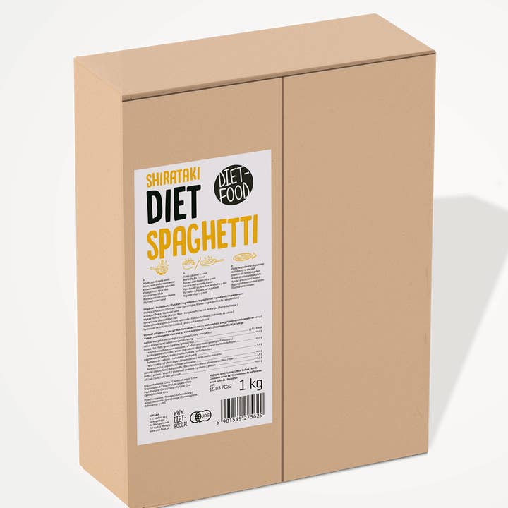 Macarrão de Espaguete Shirataki Konjac 1 kg por atacado de Diet Food