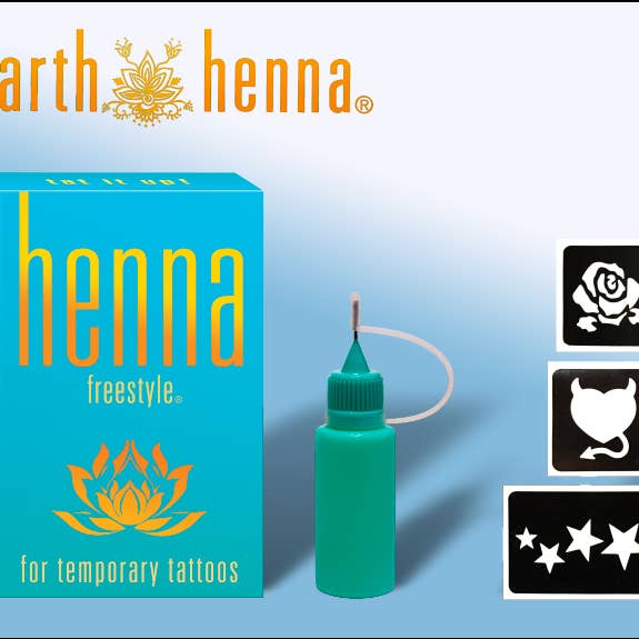 Earth Henna - Wholesale Temporary Tattoo - Earth Henna Freestyle Kit – Premium
