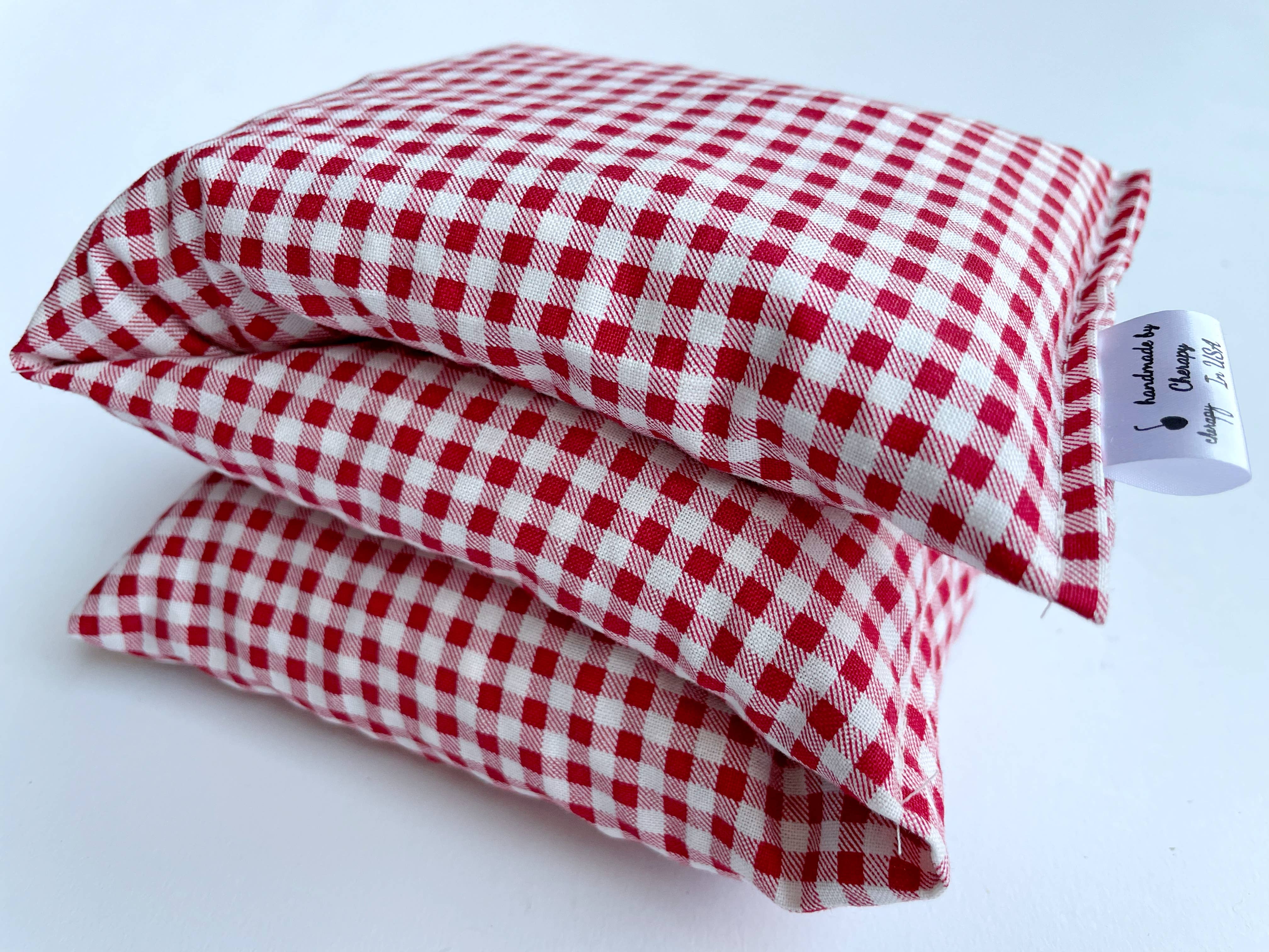 Cherapy - Wholesale Hot/Cold Compress - Therapeutic Heat Wrap - Red Gingham2