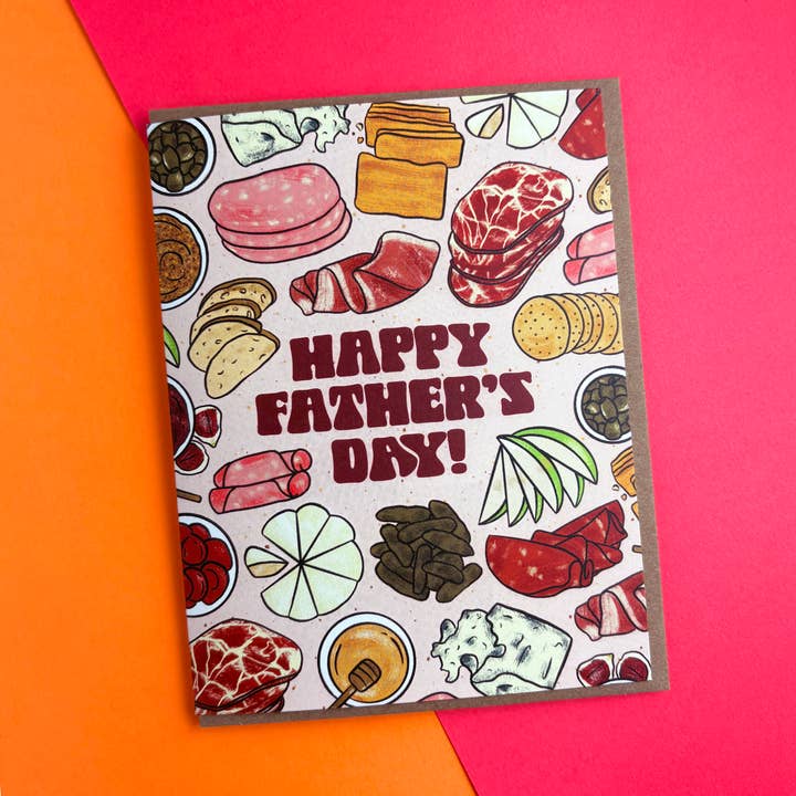 Boss Dotty Paper Co. - Wholesale Father's Day Card - Charcuterie Father's Day Card