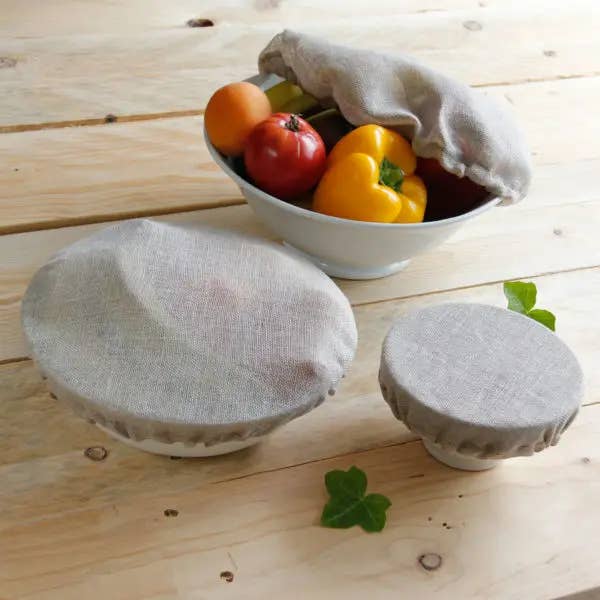 Funda plana de lino - Trio para venta al por mayor de ANGIE BE GREEN