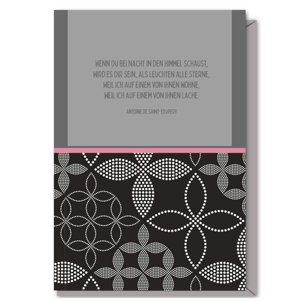 Fritzante - Wholesale Everyday Greeting Card - Sympathy card When I look at the sky at night...0