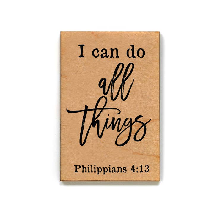 Driftless Studios - Wholesale Magnet - Magnet -I Can Do All Things - XM030