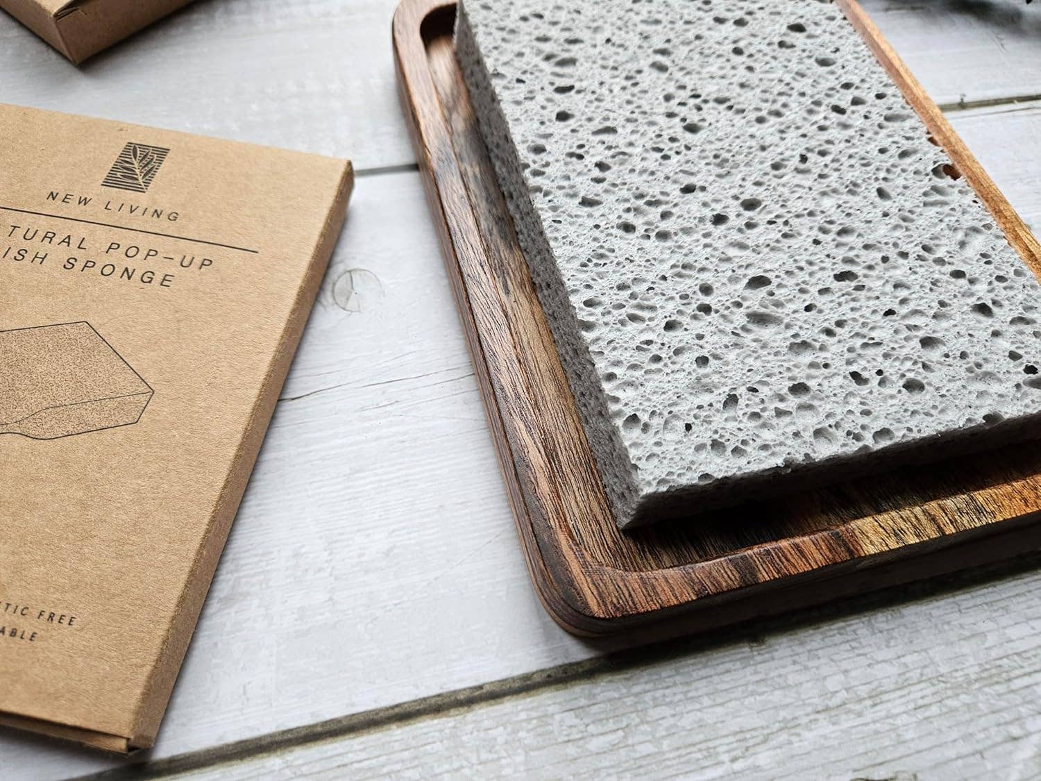 New Living – wholesale Cleaning sponge – Eco Sponge | Pop Up Plastic Free | 8 pk | Large Size3