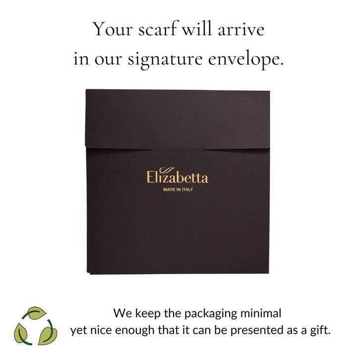 Elizabetta Made in Italy USA - Wholesale Scarf - Unisex - Vicenza - Wool & Silk Scarf - Olive Green