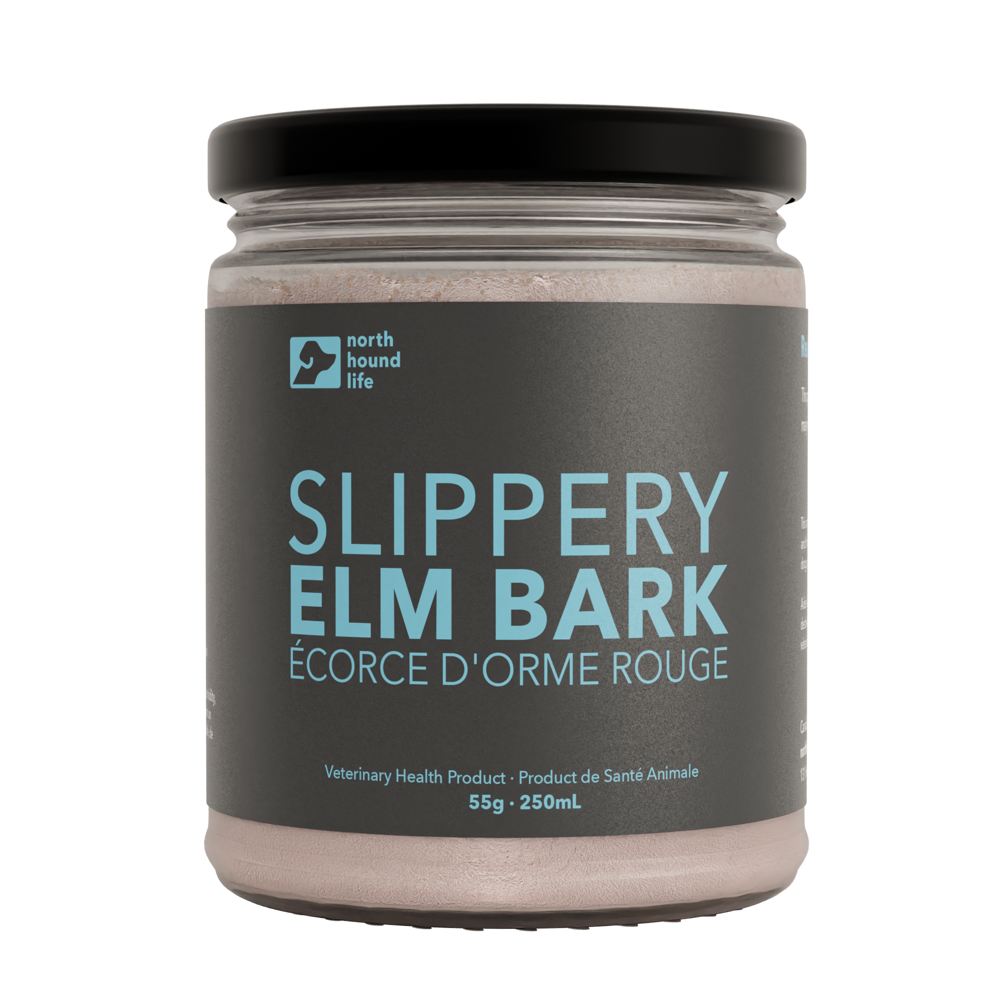 North Hound Life – wholesale Pet supplement – Dog – GI Balance | Organic Slippery Elm Bark3
