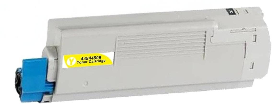 EcoQuality – Großhandel  – Tonerpatrone 44844509 Gelb Kompatibel für Oki Data Drucker0