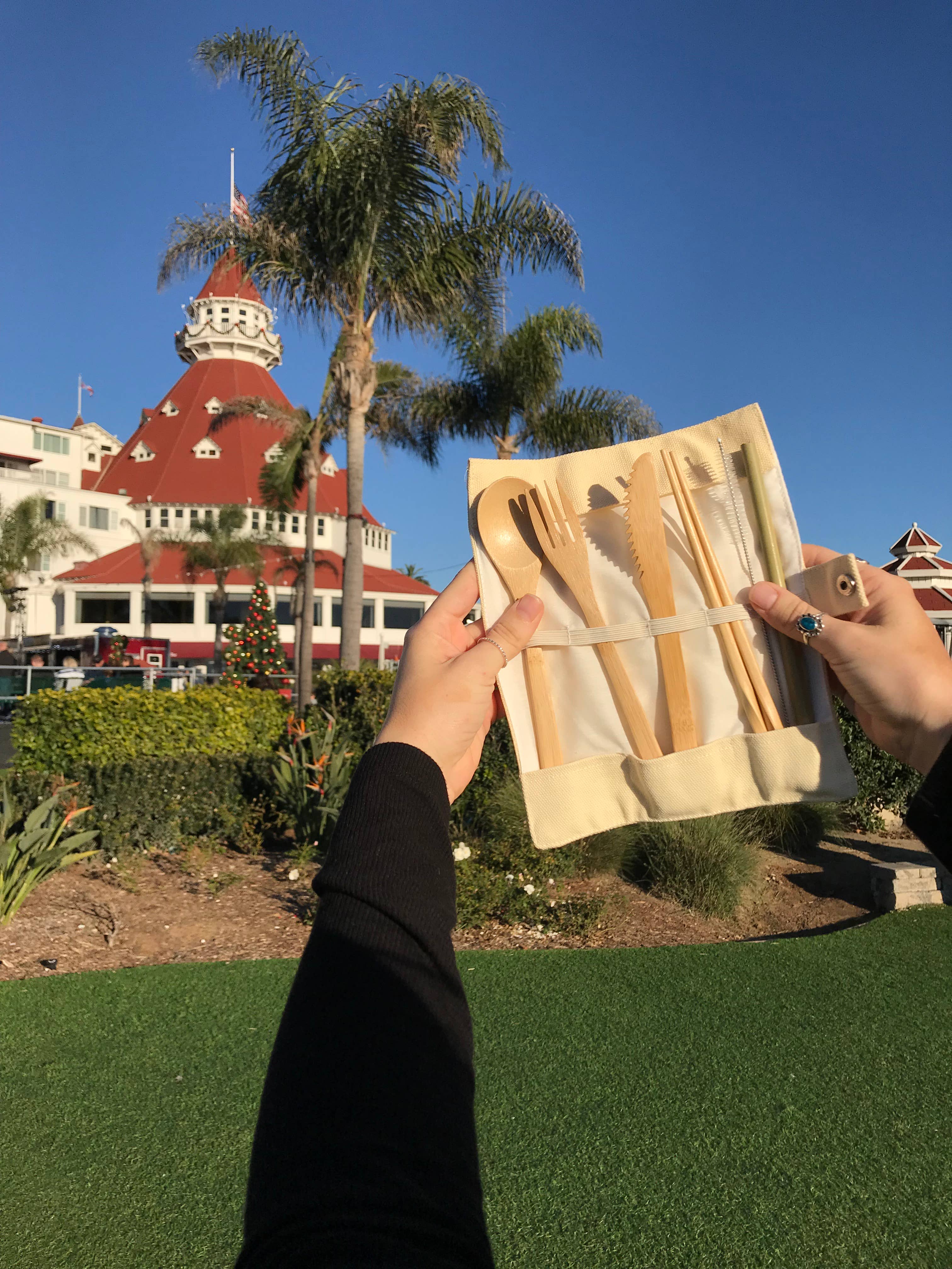 STRW Co. - Wholesale Assorted Cutlery Set - Reusable Bamboo Cutlery2