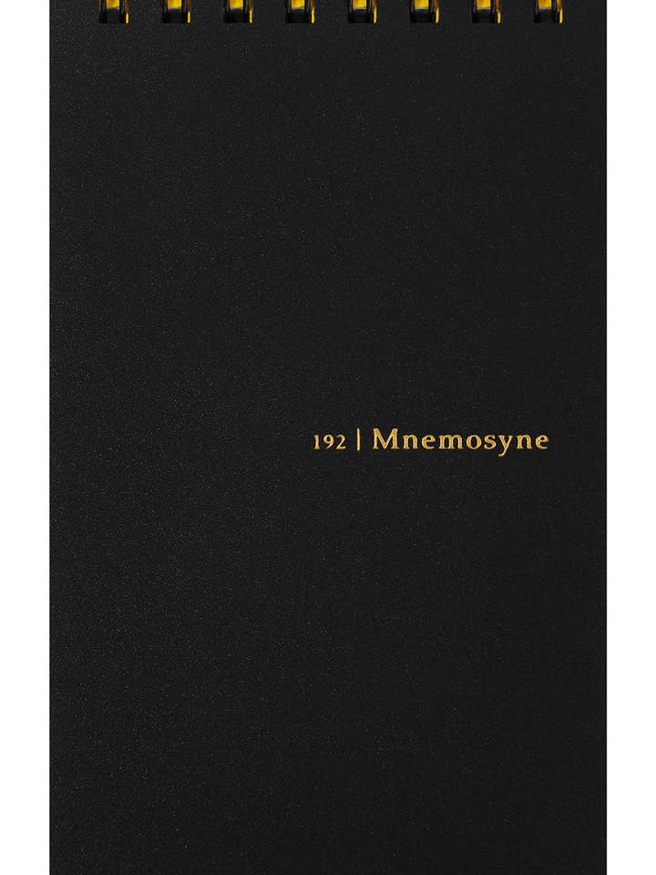 Mnemosyne Twin Ring Memo Pad - Modified, 5 mm Lined for wholesale by Chartpak, Inc.