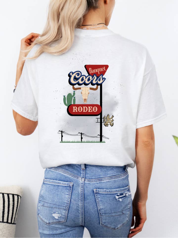 Coors Rodeo Tshirt for wholesale by BDN Boutique