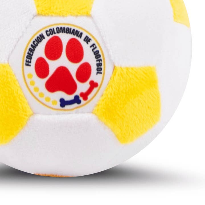 Floofball - Wholesale Pet Plush Toy - Dog - Floofball Colombia Plush Soccer Ball Dog Toy