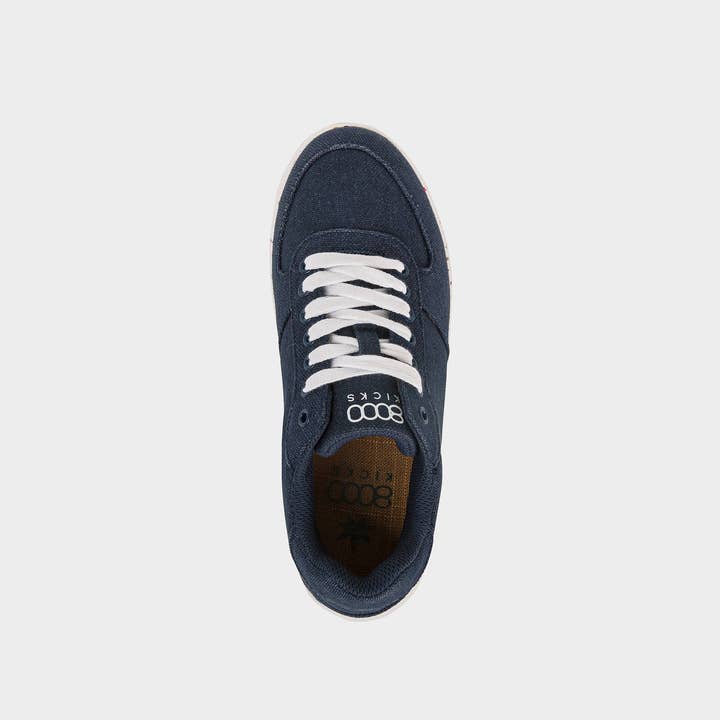 8000 Kicks Europe - Wholesale Lifestyle Sneakers - Men's - Seeker For Men Navy Blue (Hemp Shoes)