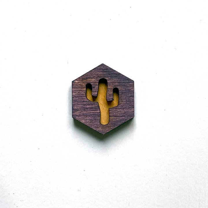 Stift: Kaktus Hexagon für den Großhandel von Simple and Sylvan