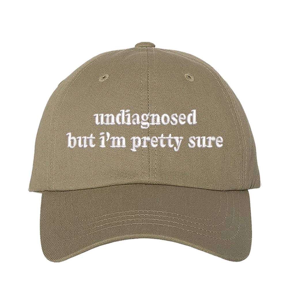 DSY Lifestyle - Wholesale Baseball Cap - Women's - Undiagnosed But Im Pretty Sure Embroidered Baseball Hat3