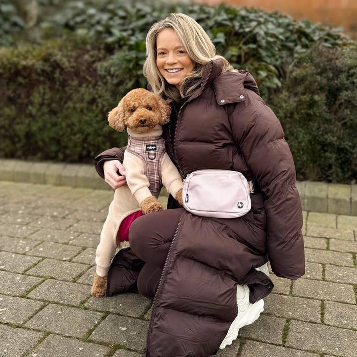 The aDoraBle Pooch Company - Wholesale Belt bag – Women’s - Slimline Everyday Bumbag - Beige12