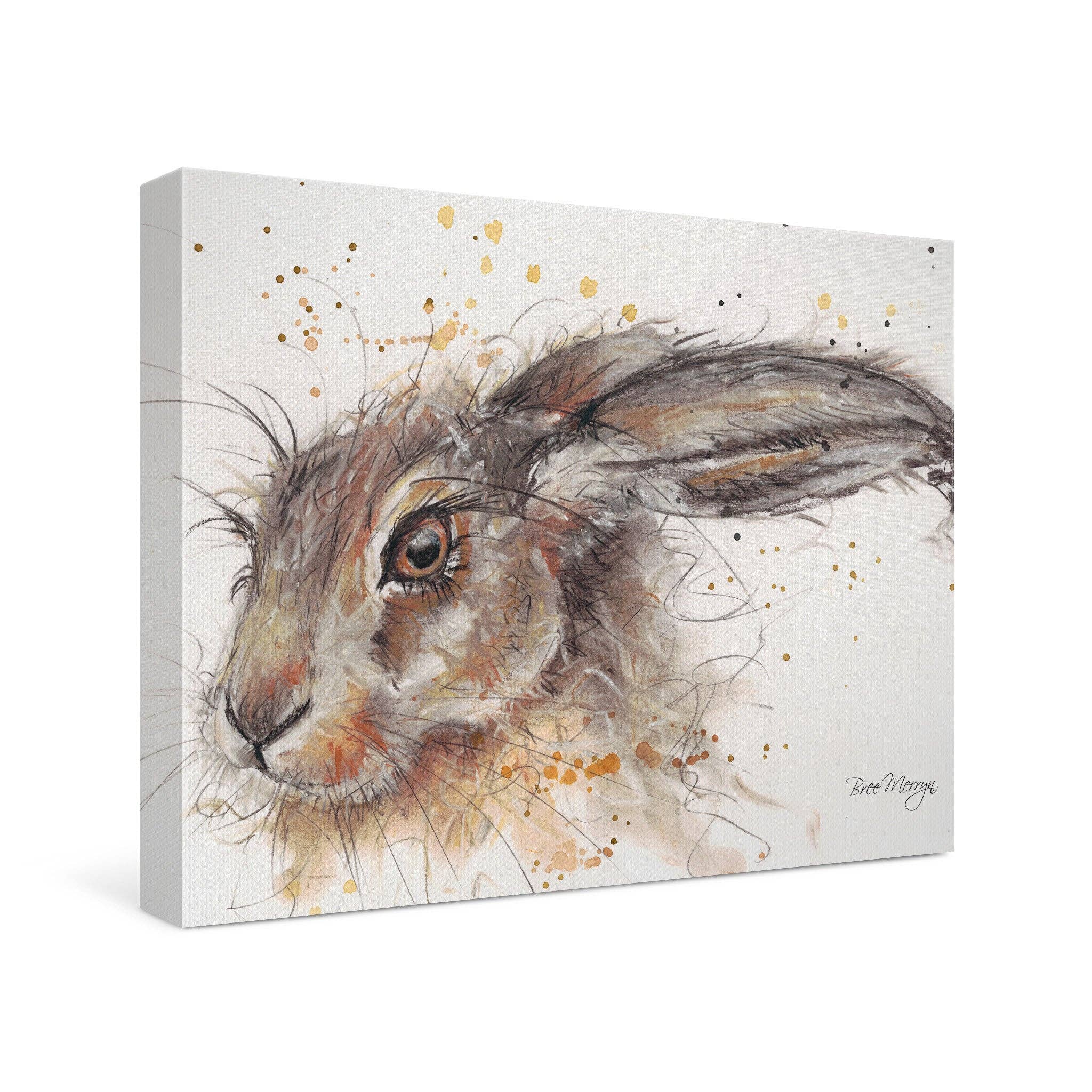 Bree Merryn Art Ltd - Wholesale Art print - Hayley Canvas Cutie (6"x8")