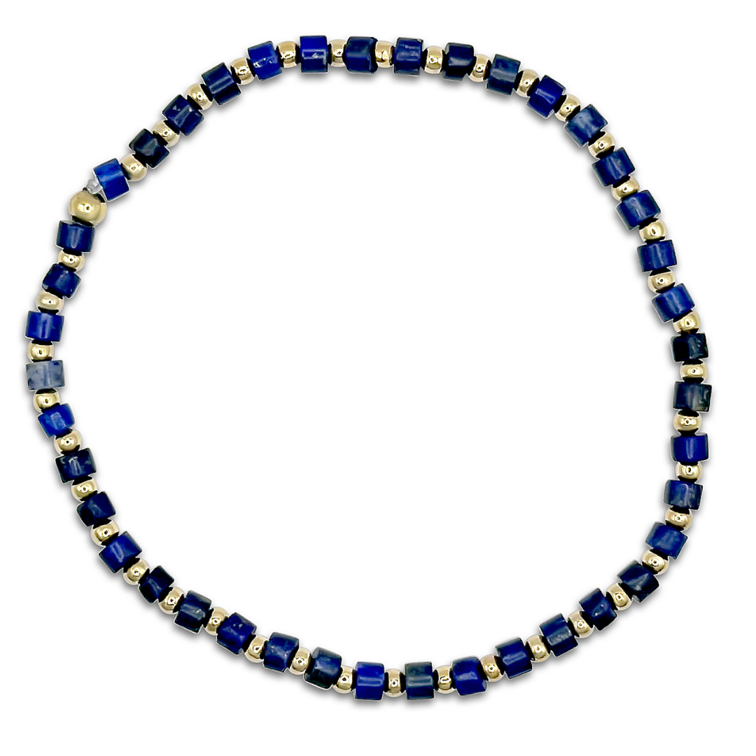 Camilla Limón - Wholesale Beaded Bracelet - Colorful Gemstone Bracelet | Gold Filled Jewelry | Stacking10