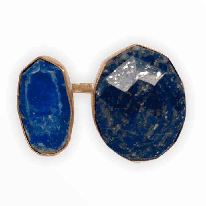 Anel ADMK Jeannie Lápis Azul por atacado de ADMK Jewelry