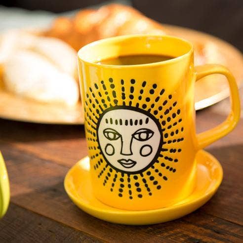 Living Goods by Ore’ Originals – Caneca por atacado – Caneca Cuppa Color | Sol Amarelo1