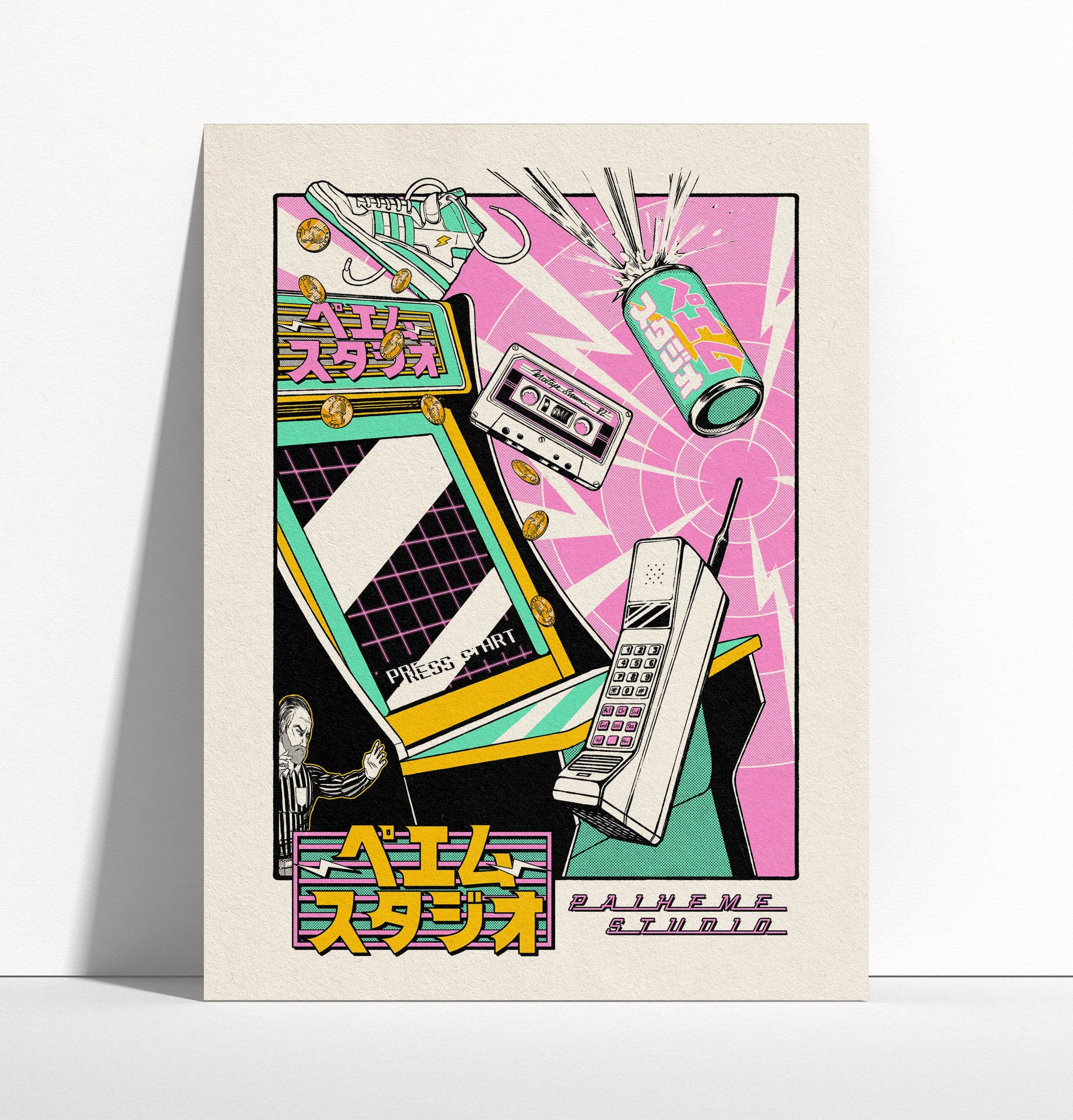 Paiheme Studio - Wholesale Art Print - Arcade0