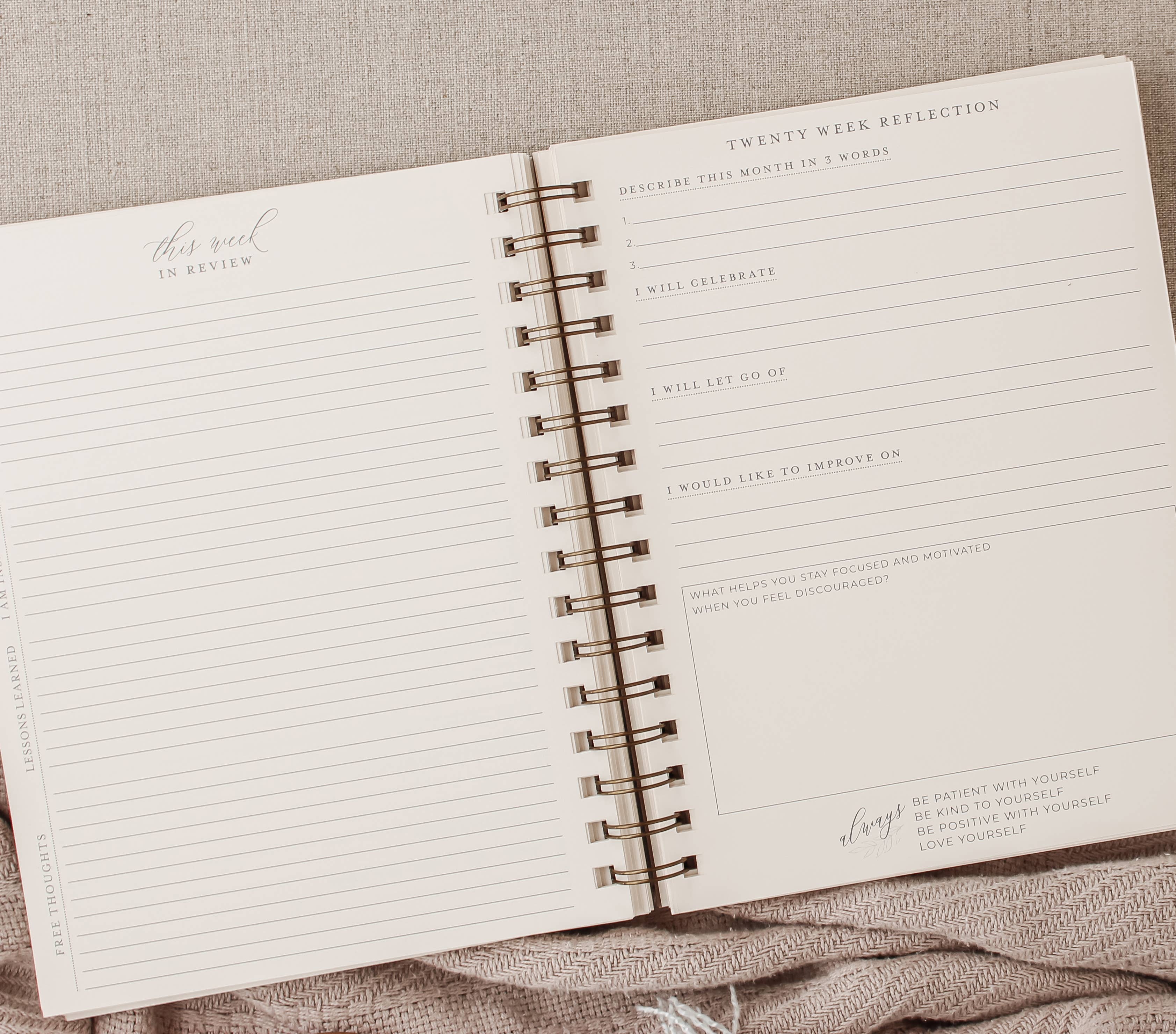 Jen Simpson Design - Wholesale Dagboek/agenda - Omring jezelf met Happiness Journal8