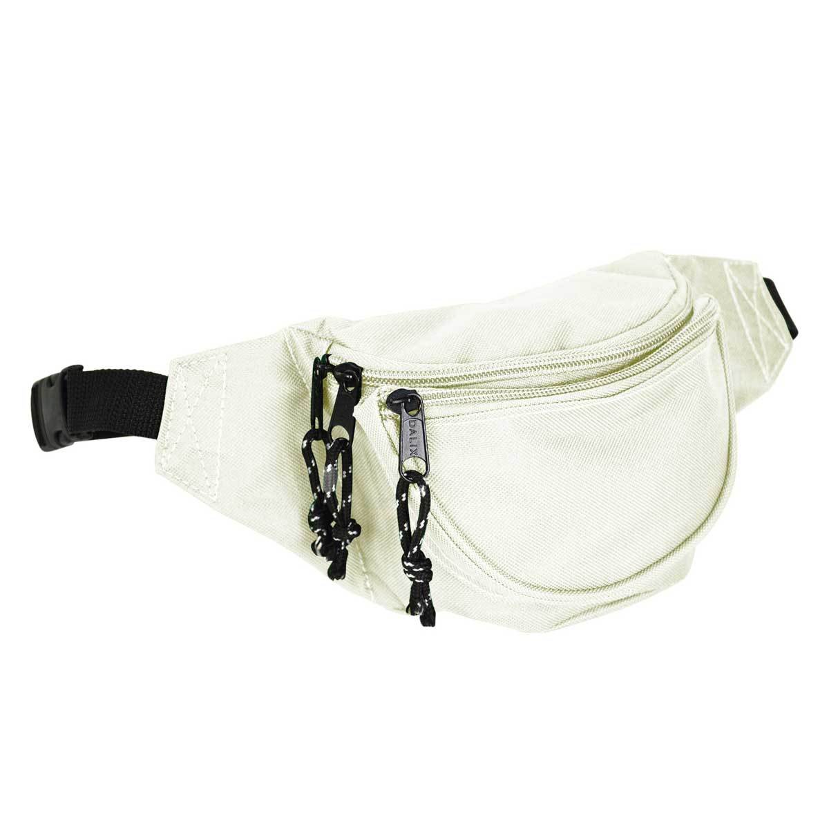 Dalix - Wholesale Belt Bag - Unisex - Dalix Round Fanny Pack w/ 3 Pockets36