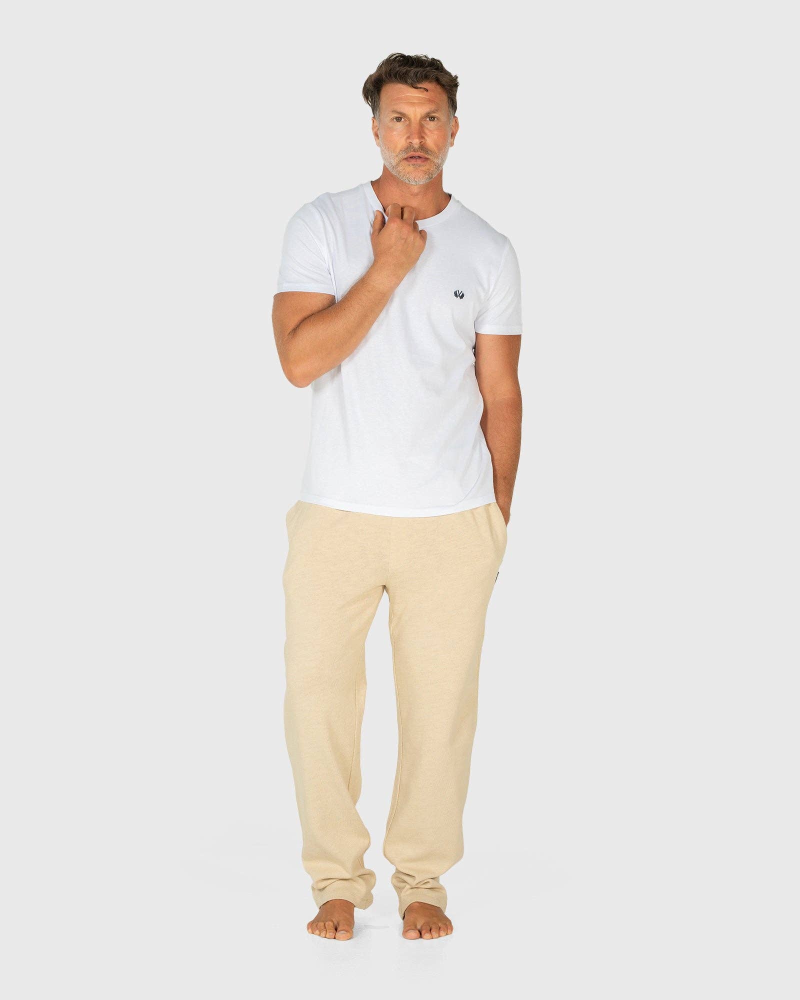 Coast Clothing Co - Wholesale T-shirt – men's - Crew Neck Tee in White - ADD ANY 3 TEES TO CART, PAY FOR JUST 24