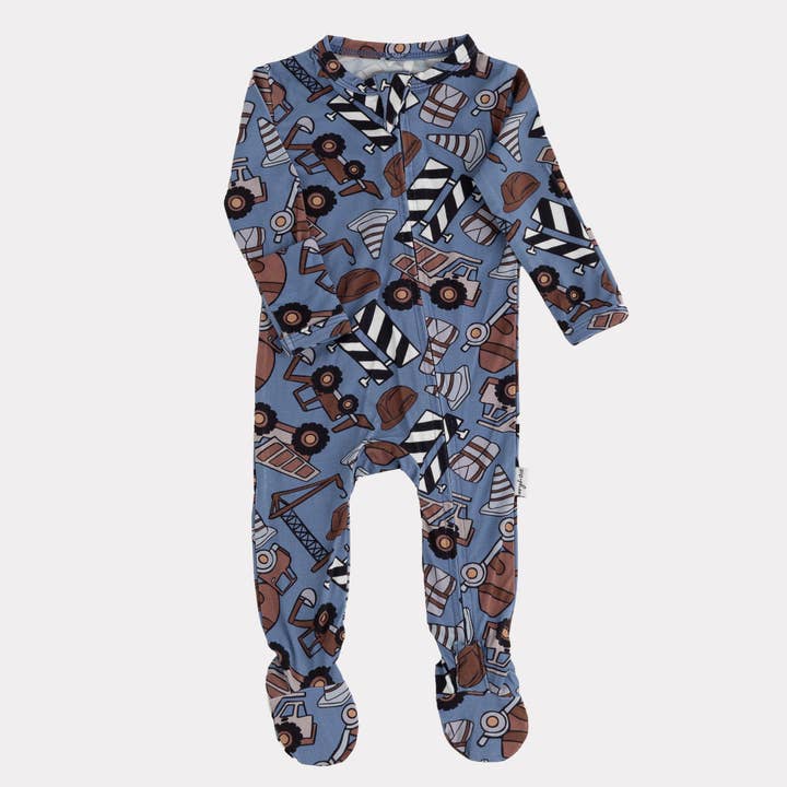 Pip + Phee - Wholesale Sleepsuit – Baby - Bamboo Footed Sleepers | LE Prints #325