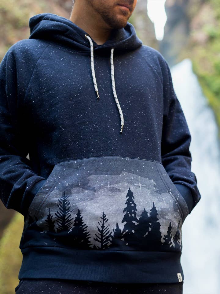 Happy Earth - Wholesale Hoodie - Unisex - Starlit Night Hoodie1