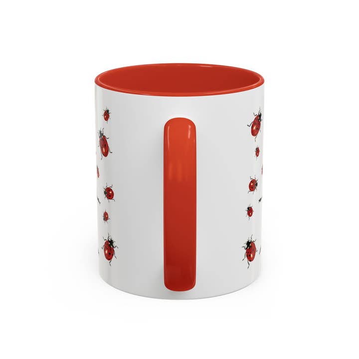 Blue Cava - Wholesale Coffee Mug - Ladybug Two Tone Ceramic Mug (11oz & 15oz)19