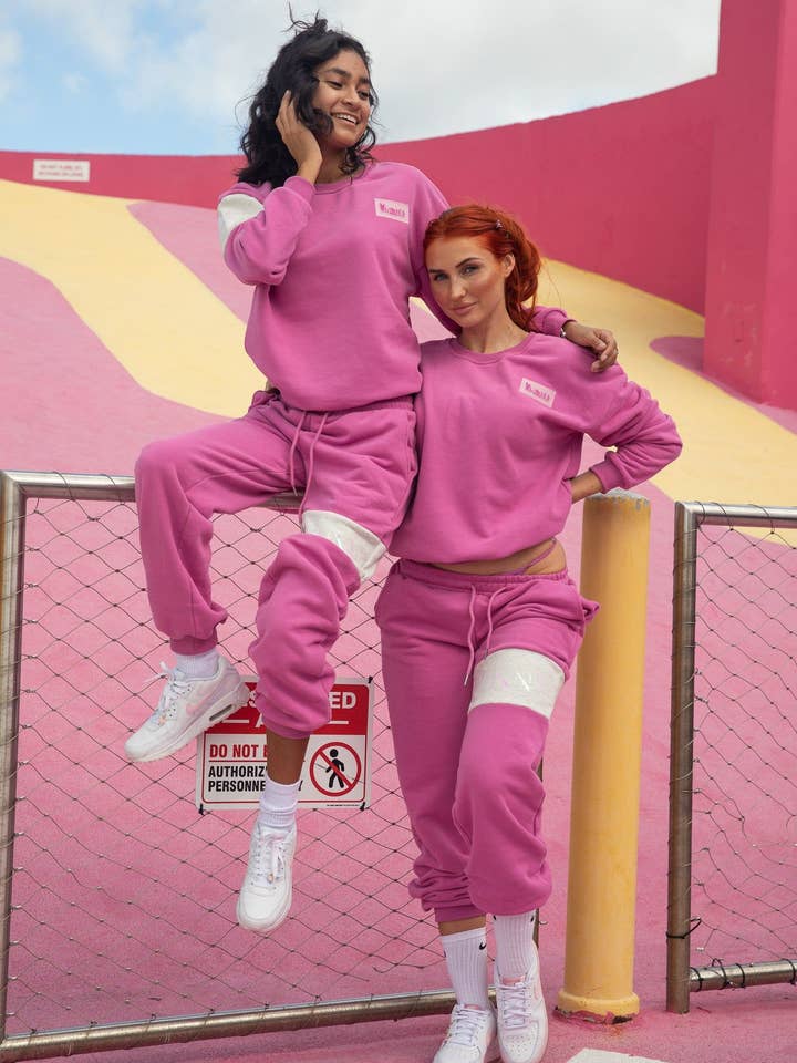 BUNNIES ROOM - Wholesale Sweatshirt - Women's - SWEATSHIRT IN FUCHSIA2