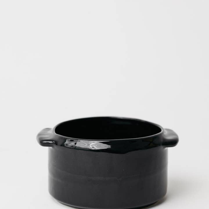THELIFESTYLEDCO - Wholesale Bowl - Sable Soup Bowl - Matte Black/Glossy Black - Set of 42