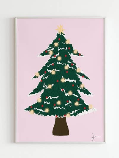 Display Christmas Tree A4 for wholesale by Julia Studio Graphique
