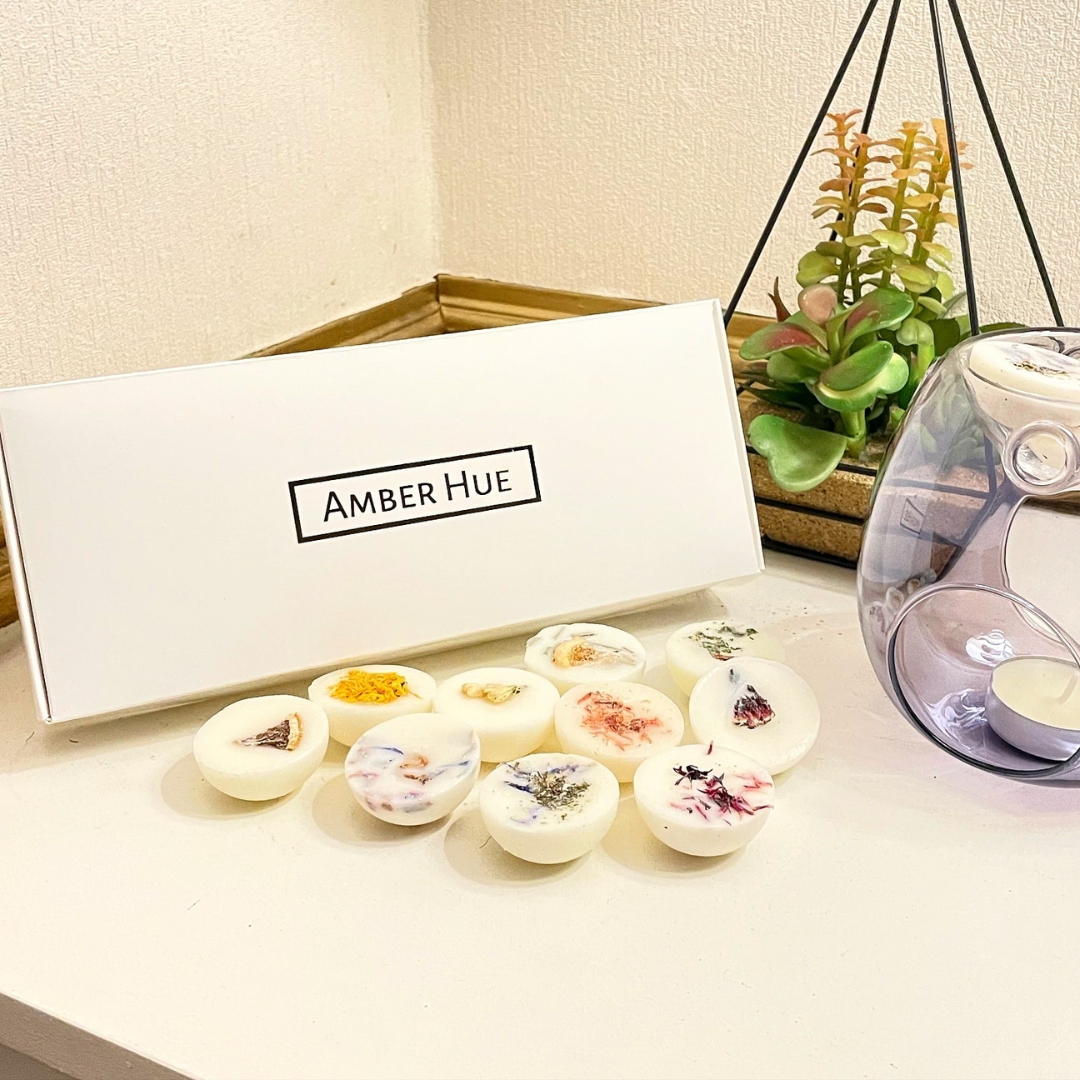 Amber Hue Candles – wholesale Wax melt – Pick your own botanical wax melts 15