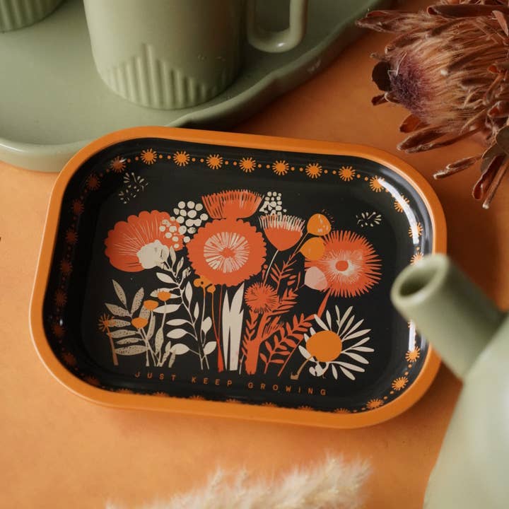 Real Fun, Wow! - Wholesale Decorative Tray - ‘Just Keep Growing' Tin Tray3
